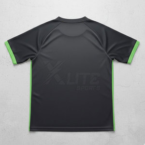 Equipación de Fútbol de Alto Rendimiento, Camiseta de Manga Corta para Portero, Tela Suave, Talla Grande, Absorbe la Humedad, Transpirable, Logotipo Personalizado - Product Image 6