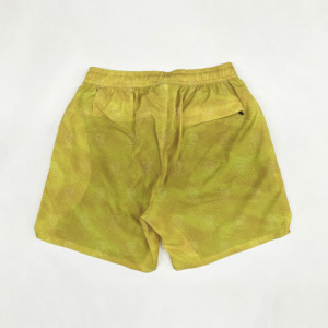 New Custom Solid Casual Lined Double Layer Pockets Quick Dry <b>Athletic</b> Jogger Sports Workout 2 in 1 Men Gym Shorts - Product Image 2