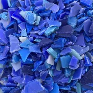 Blue Colored HDPE Recycling Feedstock Including Blue <b>Drum</b> Regrind For Industrial Processing Injection Molding And Bulk Supply - Product Image 4