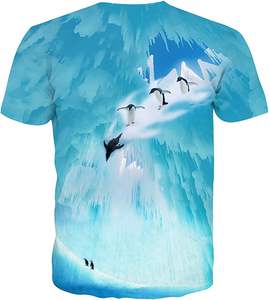 เสื้อยืดลำลองผู้ชายไซส์ใหญ่พิเศษ ลายพิมพ์ 3 มิติ ระบายอากาศเร็ว ผ้าฝ้าย 100% ทรงหลวม แบรนด์ FASPAR Sports รุ่น FS-MY-786 น้ำหนัก 220 กรัม - Product Image 3