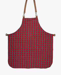 New Design Heavy Duty Thick <b>Canvas</b> Anti Dirty Custom Cross <b>Back</b> Barber Apron Two Tone <b>Canvas</b> Aprons with Multifunction Pockets - Product Image 4