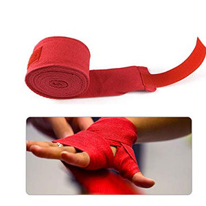 Bandages de compression de qualité supérieure pour la boxe, l'entraînement et les accessoires de gym, bandages élastiques en coton pour MMA et Muay Thai - Product Image 6