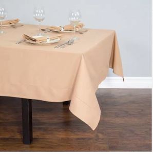 Hotel Quality <b>Table</b> <b>Cloth</b> Premium Dining <b>Table</b> <b>Linen</b> Party <b>Table</b> <b>Cloth</b> Disposable Look Reusable Fabric Cover Garden Patio <b>Table</b> - Product Image 3