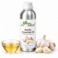 Minyak Bawang Putih Organik Bersertifikat Allium Sativum Minyak Esensial Murni 100% Murni Distilasi Uap Kosmetik Alami Perawatan Kulit Perawatan Rambut