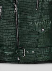 Men's Luxury Black Genuine <b>Leather</b> Eco-Friendly PU Shell <b>Winter</b> Handmade Quarter-Zip Custom Outerwear <b>Jacket</b> - Product Image 3