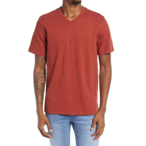 T-shirt décontracté pour homme, en tissu doux et aérien, design fluide pour une liberté de mouvement, coupe ample, manches courtes, style uni et moderne, idéal pour l'été. - Product Image 1