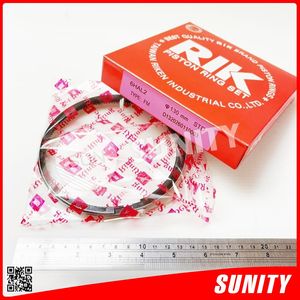 แหวนลูกสูบดีเซล TAIWAN SUNITY RIKEN ป้องกันการสึกหรอ STD 6HAL2 OEM 726671-22500 130 มม. ผ่านการทดสอบสองครั้ง น้ำหนัก 1 กก. สำหรับเครื่องยนต์ Yanmar 6HAL2 ทางทะเล - Product Image 4