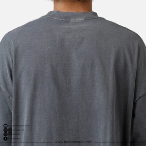 Camiseta Premium de Manga Corta Oversize 100% Algodón, con Logotipo Personalizado, Impresión DTG, Unisex, Corte Cuadrado, Cuello Redondo, Estilo Urbano Ecológico - Product Image 5