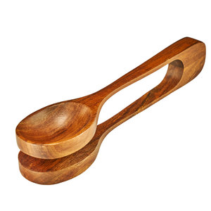 Cucharas musicales de madera profesionales, herramienta de percusión hecha a mano para bandas folclóricas y artistas callejeros - Product Image 1