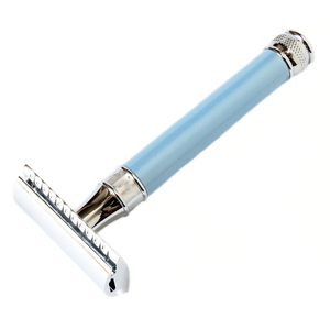 Navaja de Afeitar Recta Shave Edge SE-1214 2021 con Mango de Metal Negro, Navaja de Seguridad de Doble Filo para Afeitar el Cuerpo y la Zona del Bikini - Product Image 1