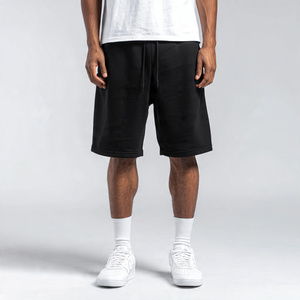 Pantalones Cortos de Felpa para Hombre, Estilo Urbano, 400 GSM, Algodón Grueso, Casuales, Rectos, con Múltiples Bolsillos - Product Image 3