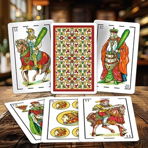 Cartas de Juego Españolas Personalizadas - Papel de 310 g/m² en Caja de Plástico para Uso Familiar, Mazo de 40/50 Cartas - Product Image 6