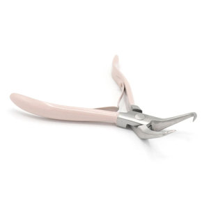 Alicates de Alta Calidad para Extensiones de Cabello con Anillos de Acero Inoxidable, Duraderos y Profesionales, con Logotipo Personalizado - Product Image 1