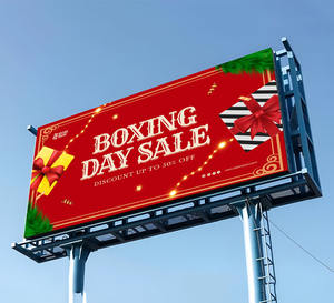 Impresión de Vallas Publicitarias Personalizadas, Pancartas de Gran Formato para Publicidad Exterior, Valla de PVC Flexible, Resistente a los Rayos UV y a la Intemperie - Product Image 2