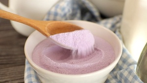 Poudre de taro déshydratée pure et naturelle, agent aromatisant pour l'industrie alimentaire - Product Image 1