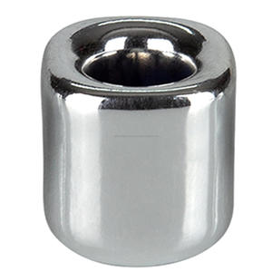 Disponible Metal Color plata 1/2 pulgadas de diámetro Chime Ritual Spell Candelabros - Product Image 1