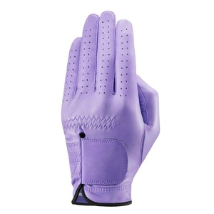 POWER HINT Genuine Leather Full Finger Custom Colors Golf Gloves <b>Hook</b> Loop Non-slip Stretch Durable Professional Sports Hand - Product Image 6