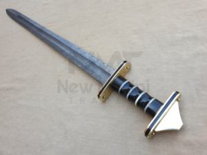 NMT-2531ดาบสีดำทำด้วยมือด้วยมือดามัสกัส - Product Image 5