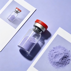 Venta al por mayor de fábrica: Polvo de péptidos liofilizados de grado cosmético en viales de vidrio con tapa personalizada y color, materia prima. - Product Image 4