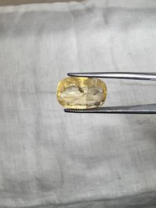 Zafiro Amarillo Natural de 7.29 Ct, Corte Cojín, Gema Suelta, Zafiro de Ceilán de Sri Lanka para Anillos, Colgantes, Joyería Fina, Venta al por Mayor - Product Image 2