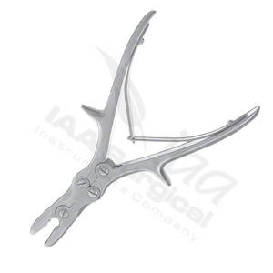 Instruments chirurgicaux IAA : Instruments chirurgicaux professionnels manuels de haute qualité en acier inoxydable, 8 pièces, dont des Rongeurs et des Pinces. - Product Image 4