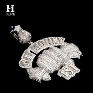 Collier pendentif de luxe sur le thème de l'argent Hip Hop, Or 14K/18K, Diamant de laboratoire/Naturel, Fournisseur de bijoux en gros - Product Image 3