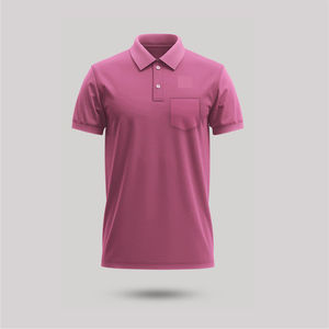Polo brodé personnalisé pour homme – T-shirt respirant en jersey à motif uni, idéal pour le golf et le tennis – Prix de gros - Product Image 4