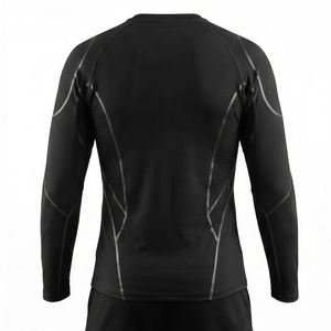 Ropa Deportiva MALUZA INDUSTRIES de Alto Rendimiento para Hombre, Traje de Compresión Negro para Entrenamiento, Running y Ejercicio, Traje Deportivo de Compresión Maluza - Product Image 3