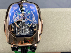 Montre mécanique automatique de luxe pour homme, en or rose, pour les affaires, les banquets, les déplacements, avec tourbillon, pour les personnes riches et haut de gamme - Product Image 2