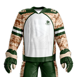 New Style Breathable Eco-Friendly Lightweight Polyester Ice Hockey Uniform for Adult Men's High Quality - Product Image 5