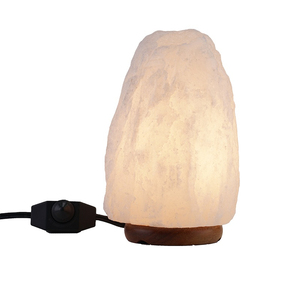 Lampe de sel de l'Himalaya 100% naturelle, couleur blanche éclatante, forme naturelle, 2-3 kg, style romantique pour la décoration intérieure - Product Image 6