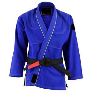 ชุดยูโด BJJ ผ้าโพลีเอสเตอร์ 100% 550 GSM ทอแบบเส้นเดียว ปักโลโก้ด้วยผ้าซาตินแบบกำหนดเอง ระบายอากาศได้ดี แห้งเร็ว ทนทาน สำหรับศิลปะการต่อสู้ รับผลิตแบบ OEM - Product Image 2