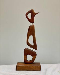 Escultura de Madera Hecha a Mano, Pieza Decorativa Artística para Hogar, Oficina, Hotel, Resort, Sala de Recepción, Decoración de Interiores - Product Image 3