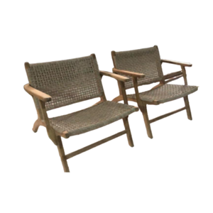 Chaises à dossier en rotin Chaises de salle à manger pour meubles de patio extérieur de haute qualité Design simple moderne Prix de gros - Product Image 4