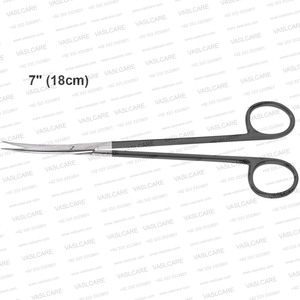 Ciseaux à lame dentelée Metzenbaum en acier inoxydable, ciseaux chirurgicaux de dissection, lame inférieure micro-dentelée pour la coupe des tissus - Product Image 3