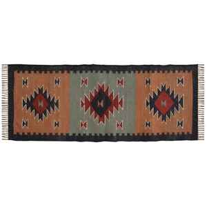 Soft & Durable Kids Hand Woven Jute-Woolen Kilim Rugs <b>for</b> Living Room Bedroom & Study - Product Image 4