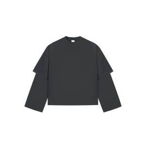 T-shirt de sport à manches longues pour homme - Vêtement de sport léger et confortable pour la salle de sport, les sports et les exercices quotidiens - Product Image 3