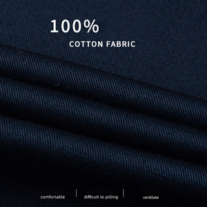 Chemise de travail professionnelle en coton à manches courtes, style boutonné, haute visibilité avec bandes réfléchissantes, respirante et durable pour le travail de jour - Product Image 6