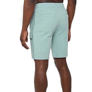 Camiseta transpirable con logo personalizado, precio al por mayor, conjunto de dos piezas de camiseta de cuello redondo y pantalones cortos para hombre, conjunto de ropa de verano. - Product Image 6