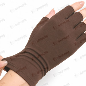 Custom Logo Professional Half <b>Finger</b> Sun Protection Eco-Friendly Polyester/ Quick Dry Touchscreen Custom Size <b>Gloves</b> - Product Image 4