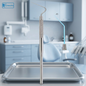 Sonda Periodontal Manual de Metal, Instrumento Dental Clase I con Certificación CE, Disponible en Stock - Product Image 3
