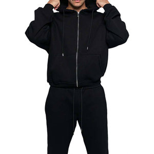 Sudadera con Capucha Larga para Hombre, Personalizada con Logotipo, 230 Gramos, Forro Polar de Poliéster/Rayón, Resistente al Viento, Transpirable, Ecológica, de Secado Rápido, con Cierre - Product Image 5