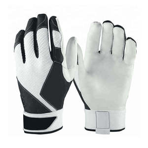 Guantes de Béisbol Unisex Sintéticos de Dedo Completo Antideslizantes con Cierre de Gancho y Bucle - Product Image 4