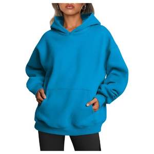 Sudadera con Capucha de Forro Polar para Mujer, Invierno 2025, 100% Poliéster, Sudadera con Logotipo Personalizado OEM ODM, Ropa Deportiva de Moda Urbana - Product Image 3