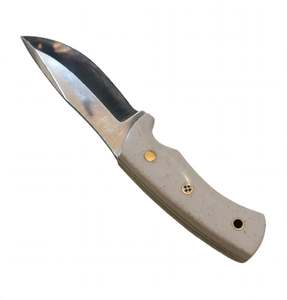 Custom Stainless Steel Outdoor Utility Tool with <b>Bone</b> Resin <b>Handle</b> & Mosaic Pin - Product Image 1