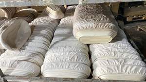 Cesta de fermentación de ratán natural para pan de masa madre, cesta redonda tipo banneton con forro de lino, herramienta de panadería hecha a mano - Product Image 5