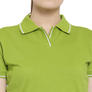 Chemises pour femmes, nouveau style, prix bas, nouveau stock, logo personnalisé, respirantes, tricotées, décontractées, manches courtes - Product Image 6