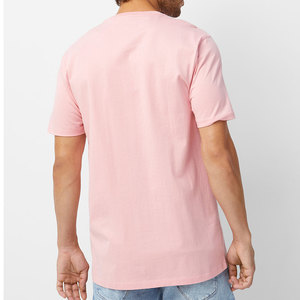 <b>MEN</b> WOMEN 100% Cotton <b>Half</b> <b>Sleeves</b> Round Neck Peach Breathable Quick Dry Casual Outdoor T-Shirt - Product Image 5