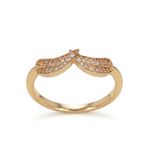 Bague feuille de diamant rond certifiée IGI, diamant de laboratoire véritable E VS1 0,12 carat couleur E VS1, alliance éternité, bague porte-bonheur, cadeau - Product Image 3