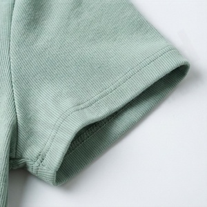 T-shirts d'été pour femmes, hauts courts de sport fitness, en coton léger, vêtements de sport de luxe haut de gamme, tenues décontractées et tendance - Product Image 6